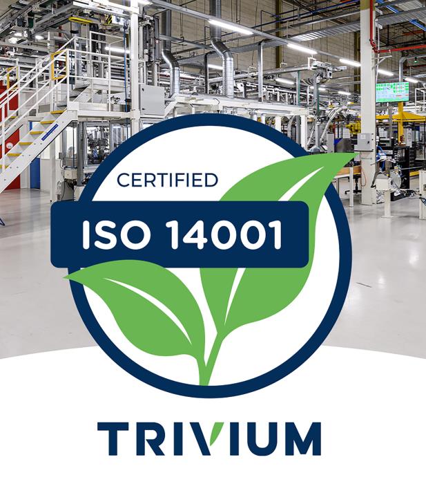 Trivium Packaging reinforces environmental performance with ISO certifications